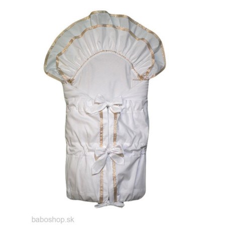 GAJI / Zavinovačka so stužkou 2x fodra - zlatá