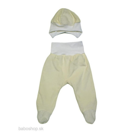 GAJI / Súprava krabička zimná zamat - žltá