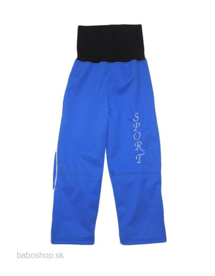 GAJI / Nohavice softshell s flisom - sv.modrá