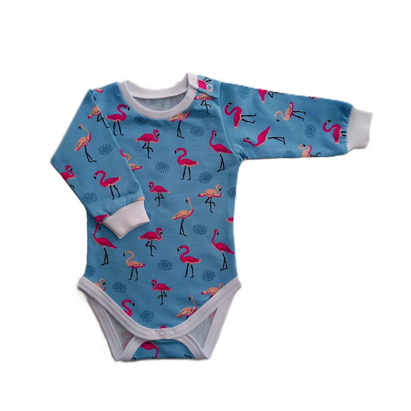 GAJI / Body dlhý rukáv bočné zapínanie - vzor8