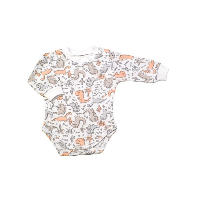 GAJI / Body dlhý rukáv bočné zapínanie obojlíc - vzor4