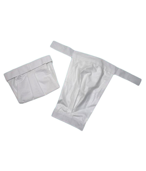 GAJI / Ortopedické nohavičky na suchý zips - biela