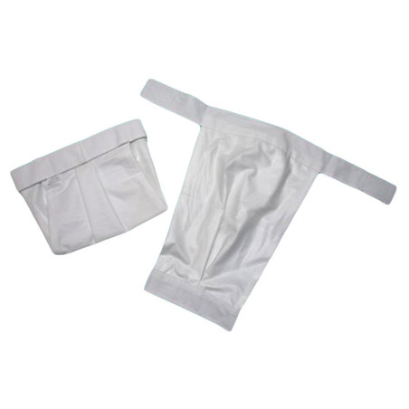 GAJI / Ortopedické nohavičky na suchý zips - biela