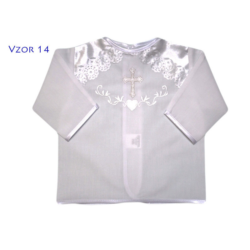 GAJI / Košieľka na krst - vzor14