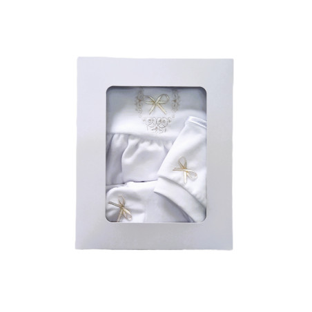 GAJI / Súprava 3-dielna zamat dievča - zlatá