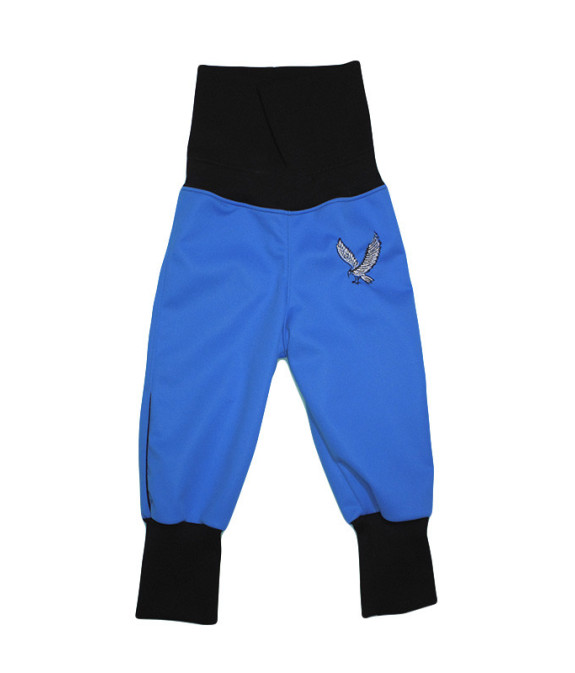 GAJI / Nohavice softshell s flisom - sv.modrá