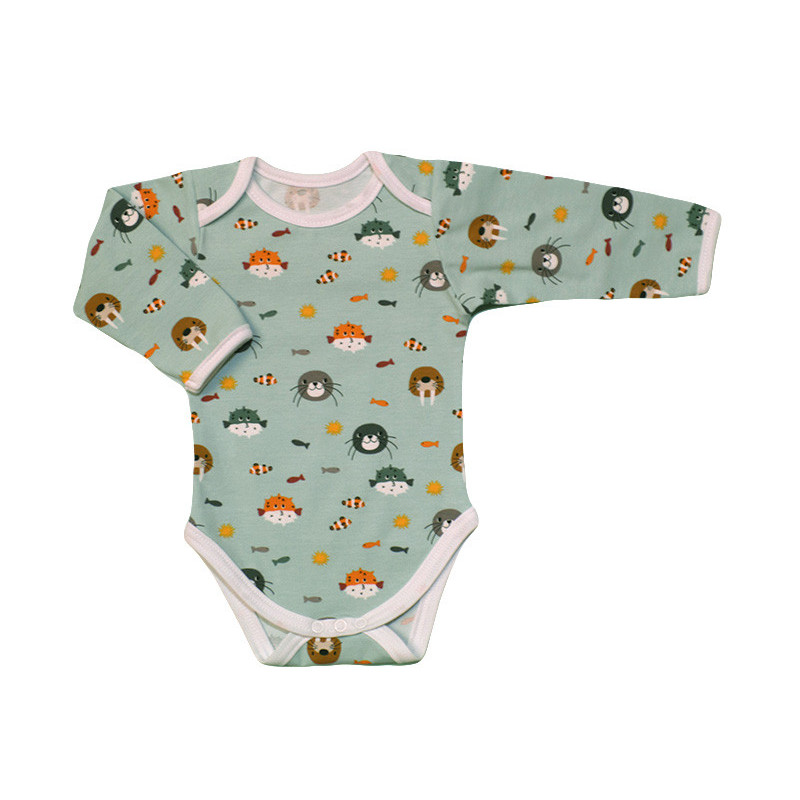 GAJI / Body dlhý rukáv - vzor36