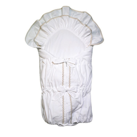 GAJI / Zavinovačka lemovaná 2xfodra - hnedá