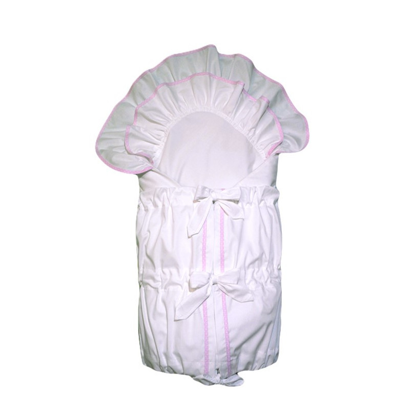 GAJI / Zavinovačka lemovaná 2xfodra - ružová