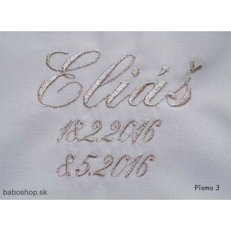 GAJI / Košieľka na krst - vzor2