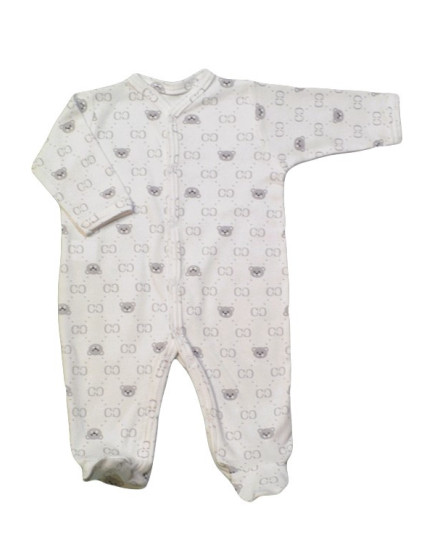 GAJI / Pyžamo overal s nôžkou obojlíc - vzor1