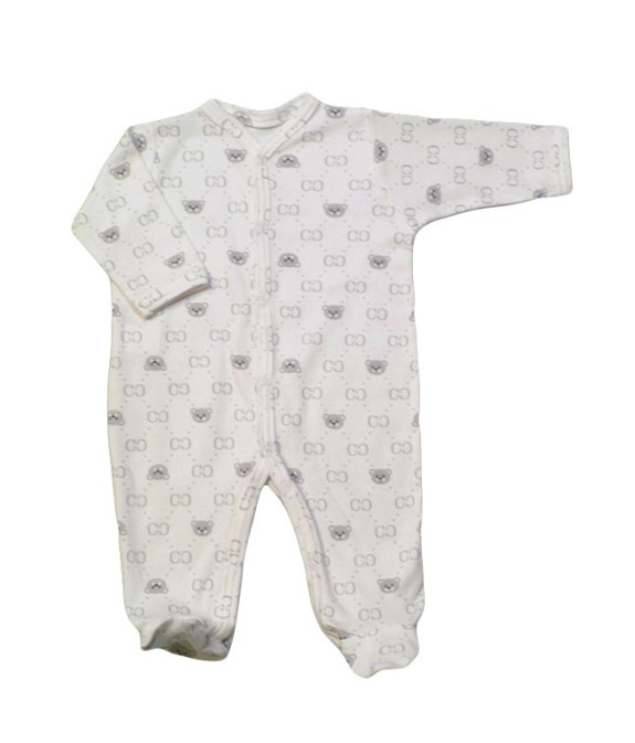 GAJI / Pyžamo overal s nôžkou obojlíc - vzor1