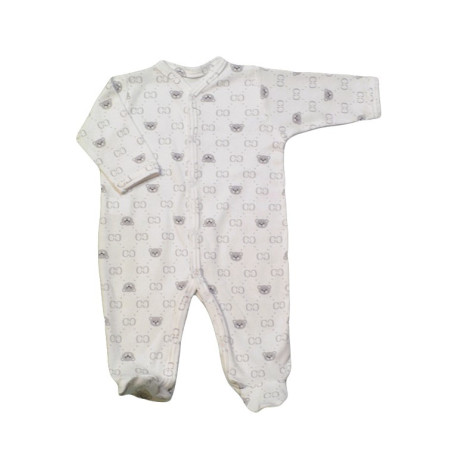 GAJI / Pyžamo overal s nôžkou obojlíc - vzor1