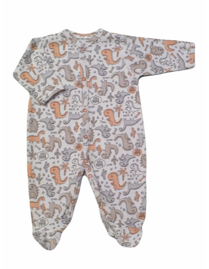 GAJI / Pyžamo overal s nôžkou obojlíc - vzor4