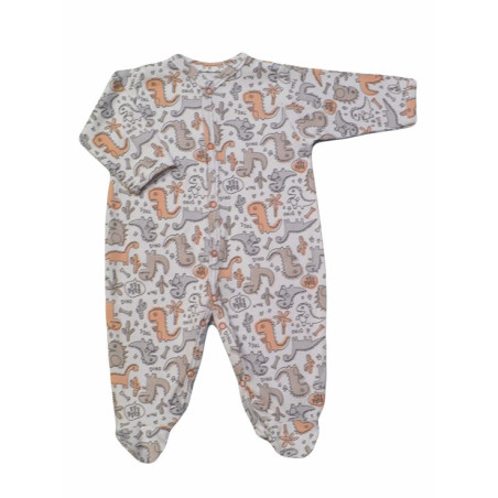 GAJI / Pyžamo overal s nôžkou obojlíc - vzor4