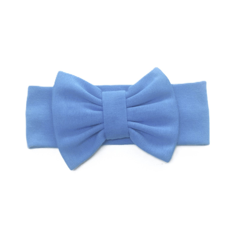 GAJI / Čelenka s mašľou - fialovomodrá