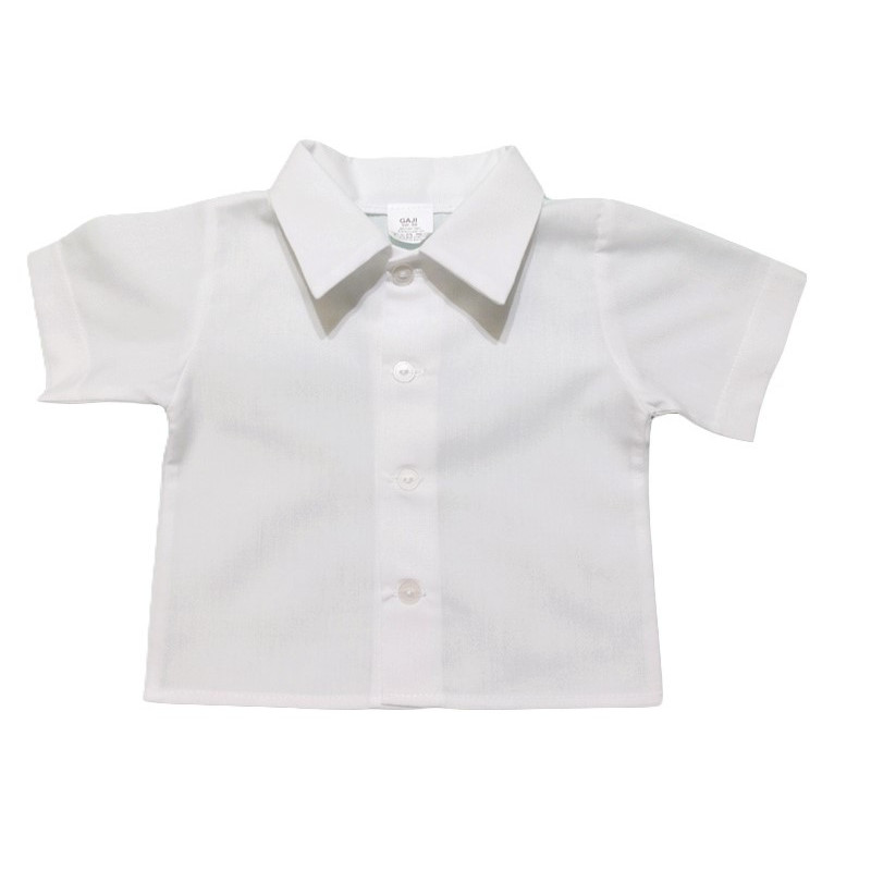 GAJI / Košeľa krátky rukáv - biela