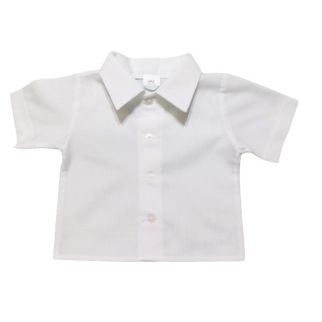 GAJI / Košeľa krátky rukáv - biela