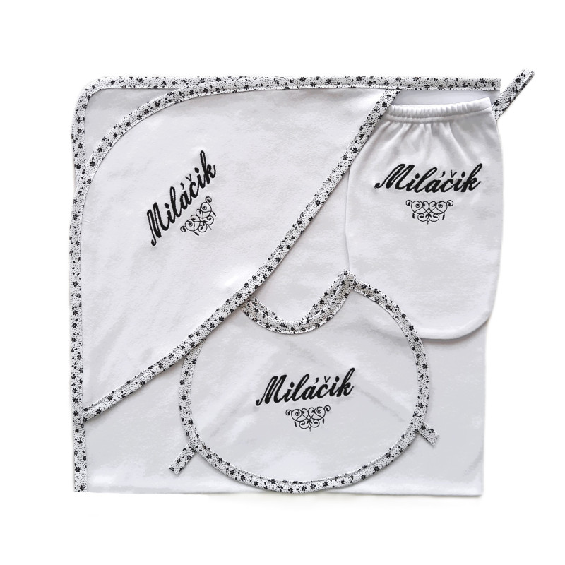 GAJI / Súprava na kúpanie - biela