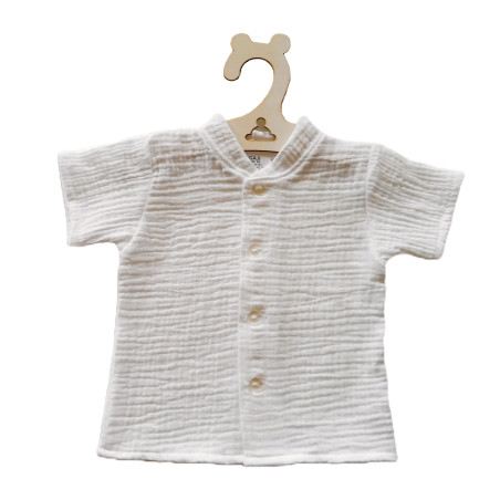 GAJI / Súprava 2-dielna mušelín - hnedá