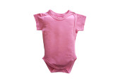 GAJI / Body krátky rukáv otvorené - ružová