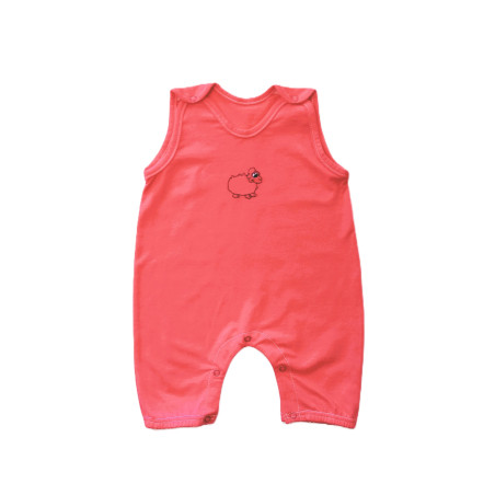 GAJI / Dupačky krátke s výšivkou - lososová