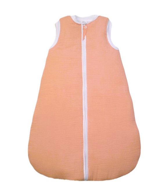 GAJI / Spací vak bez rukávov zateplený - marhuľová