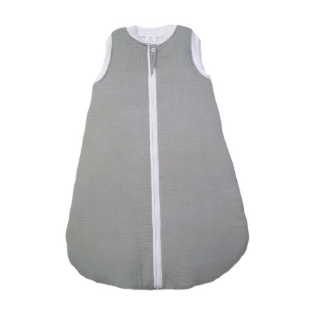 GAJI / Spací vak bez rukávov zateplený - sivá