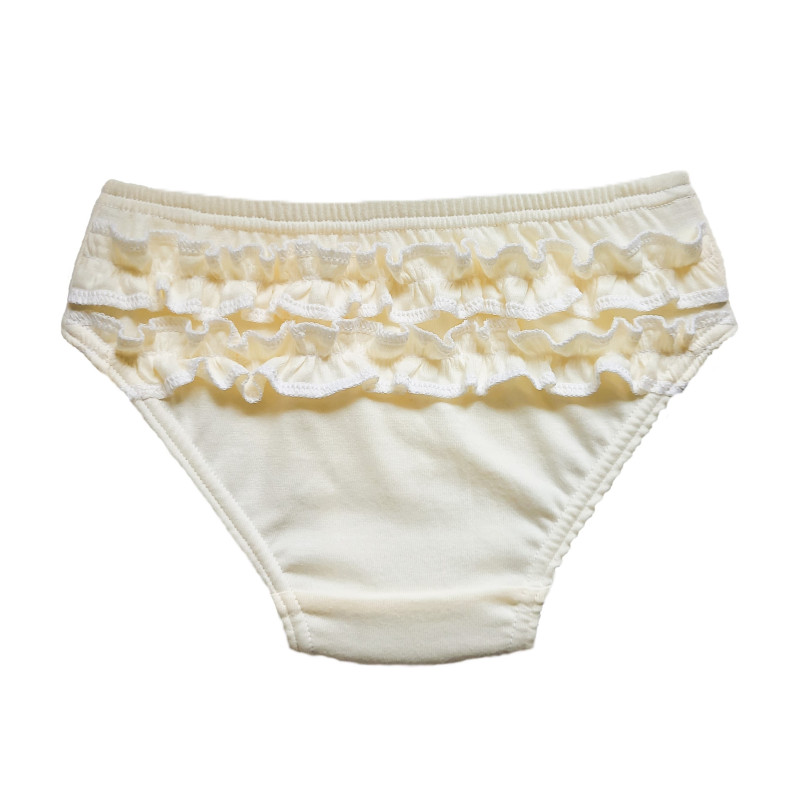 GAJI / Nohavičky s volánmi - maslová