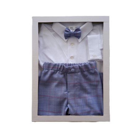 GAJI / Oblek/súprava fešák - sv.modrá