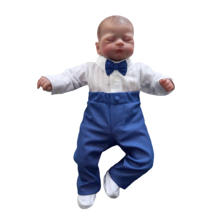 GAJI / Oblek/súprava fešák - modrá