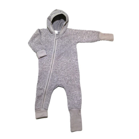 GAJI / Overal rastúci úplet - sv.sivá