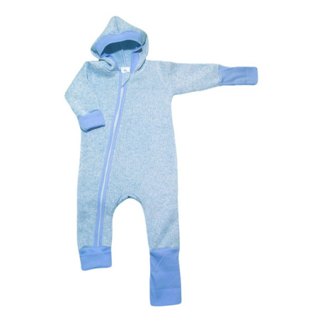 GAJI / Overal rastúci úplet - modrá