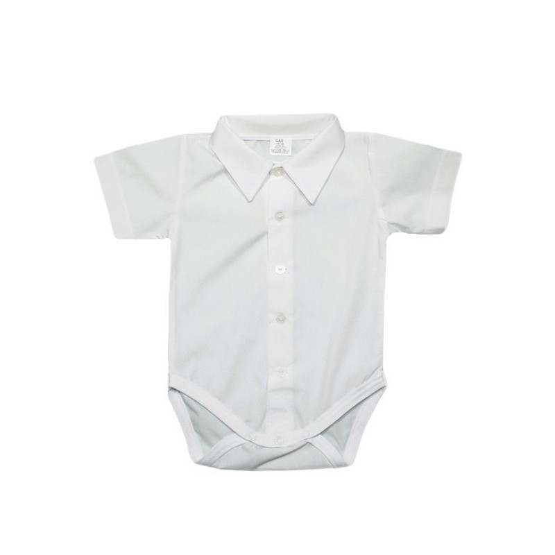 GAJI / Body košeľa krátky rukáv - biela