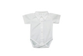 GAJI / Body košeľa krátky rukáv - biela