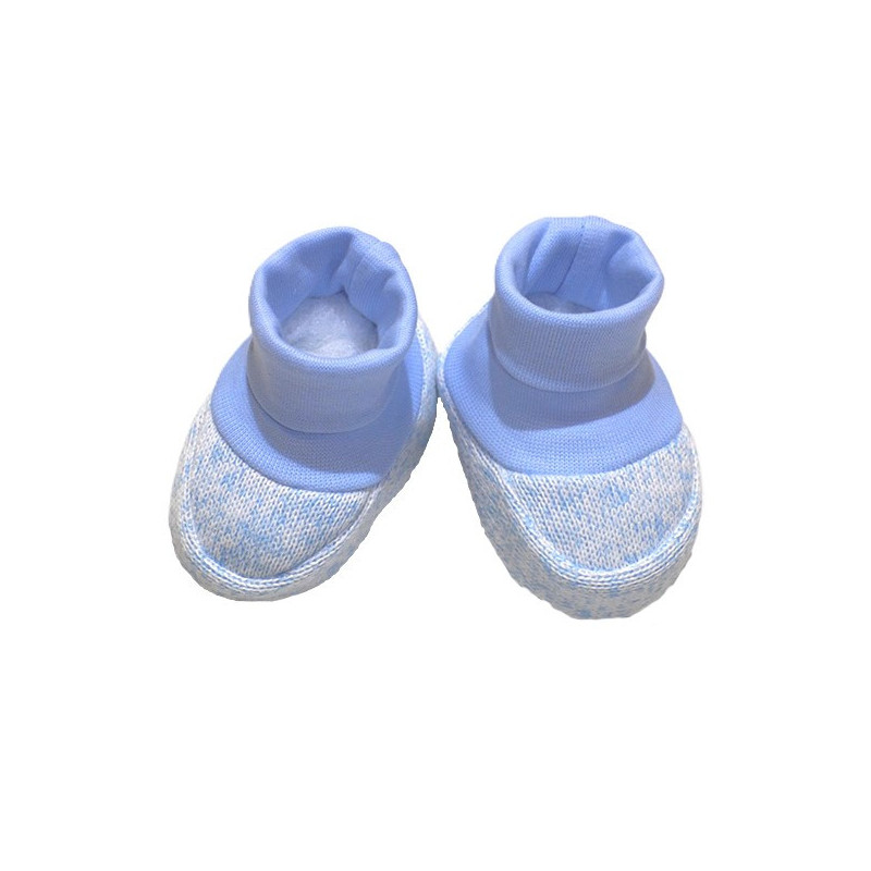 GAJI / Papučky úplet - modrá