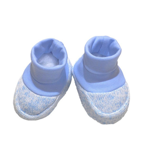 GAJI / Papučky úplet - modrá