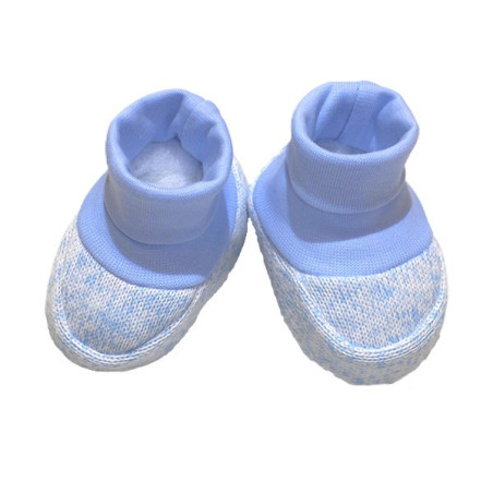 GAJI / Papučky úplet - modrá