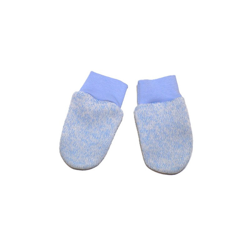 GAJI / Rukavičky úplet - modrá