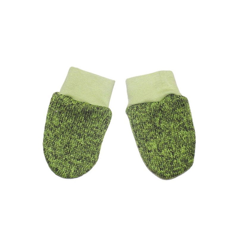GAJI / Rukavičky úplet - zelená