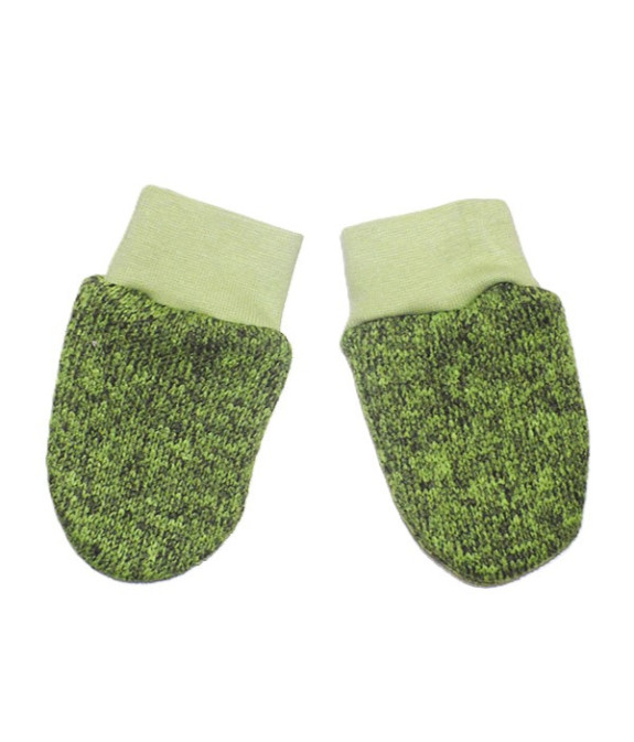 GAJI / Rukavičky úplet - zelená