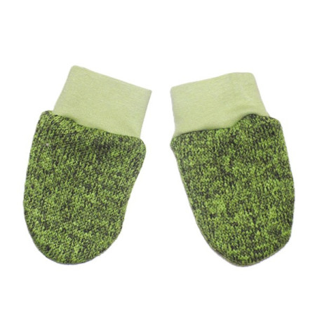 GAJI / Rukavičky úplet - zelená