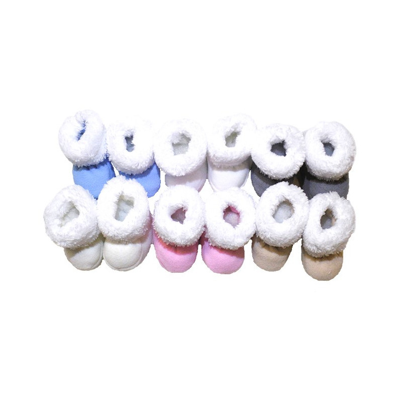 GAJI / Papučky kombinované flis