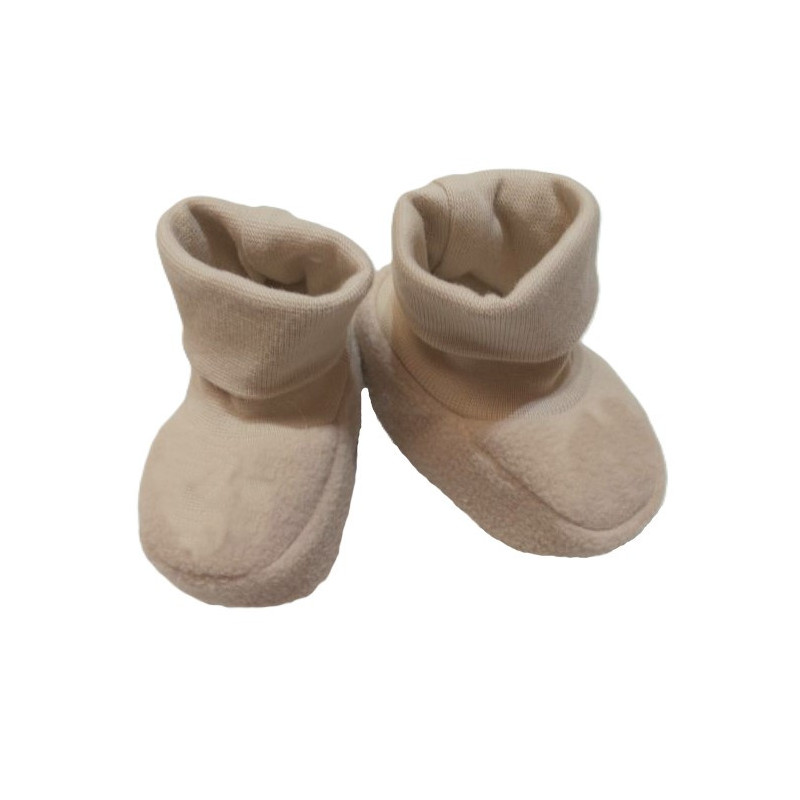 GAJI / Papučky flis - hnedá