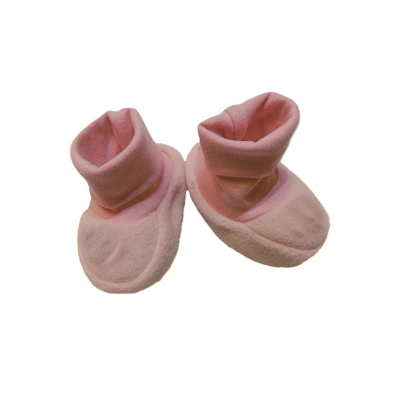 GAJI / Papučky flis - pudrová