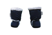 GAJI / Papučky zateplené softshell - tm.modrá