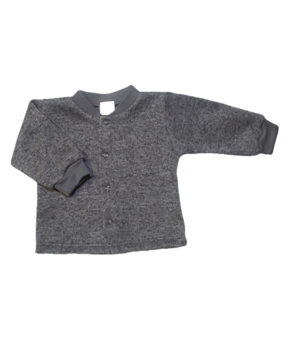 GAJI / Kabátik úplet - tm.sivá