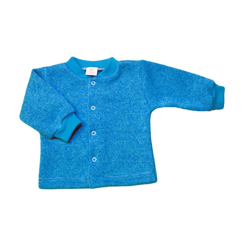 GAJI / Kabátik úplet - tyrkysová