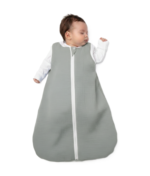 GAJI / Spací vak bez rukávov zateplený - sivá