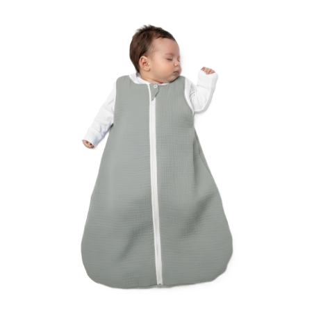 GAJI / Spací vak bez rukávov zateplený - sivá